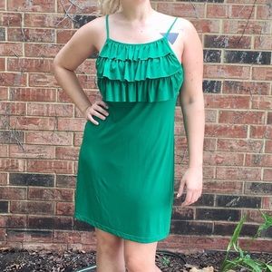 Green dress